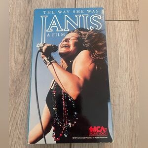 Janis Joplin VHS